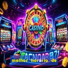 melhor horário de madrugada para jogar fortune tiger