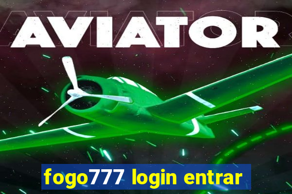 fogo777 login entrar