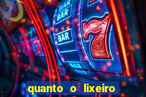 quanto o lixeiro ganha por ano