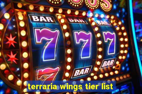 terraria wings tier list