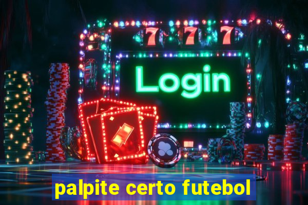 palpite certo futebol