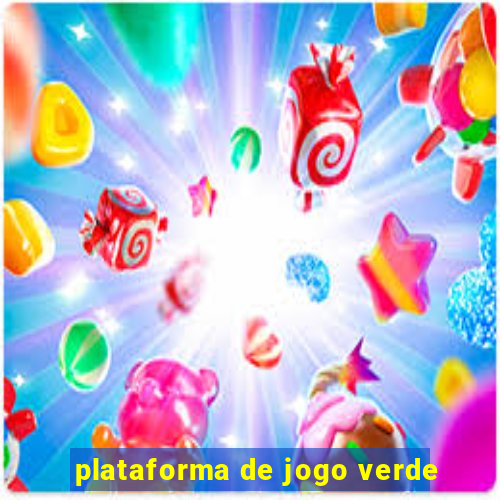 plataforma de jogo verde