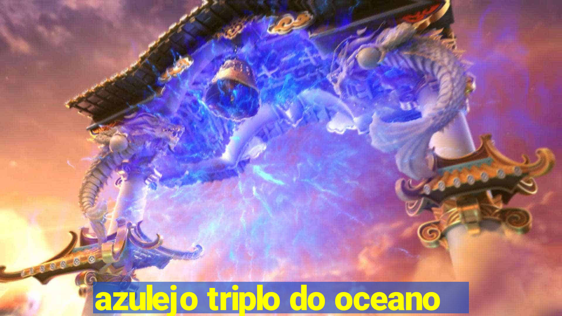 azulejo triplo do oceano